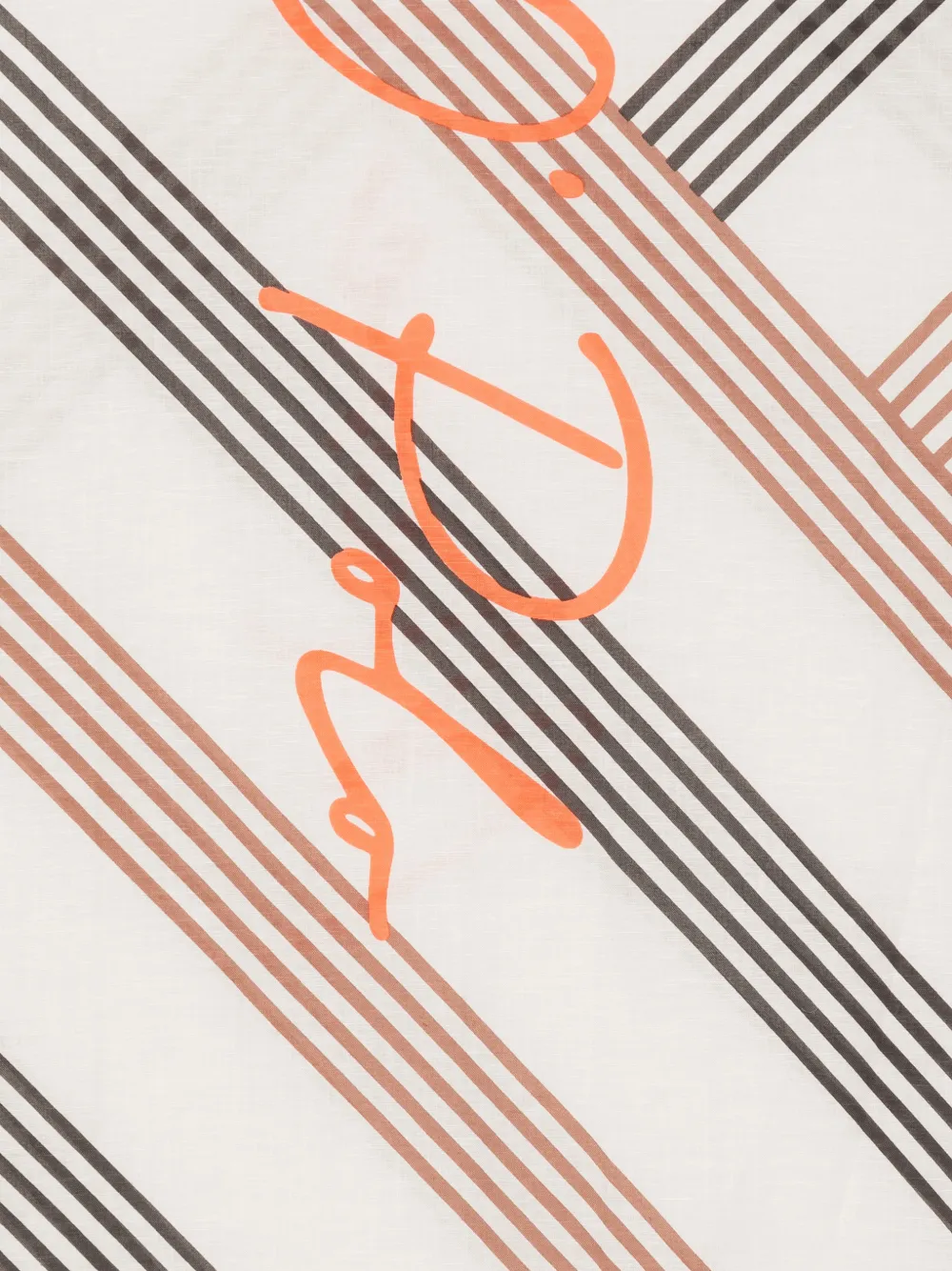 Marc O'Polo Sjaal met logoprint Beige