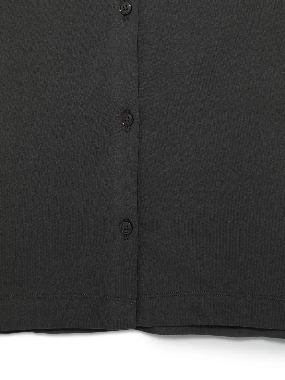 Marc O'Polo Blouse met gesmockte rug en korte mouwen Grijs