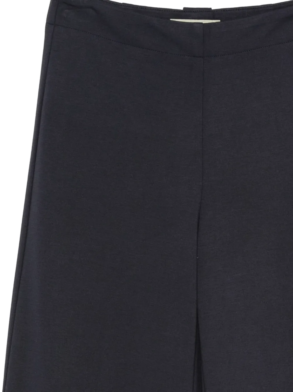 Marc O'Polo Broek met wijde pijpen Blauw