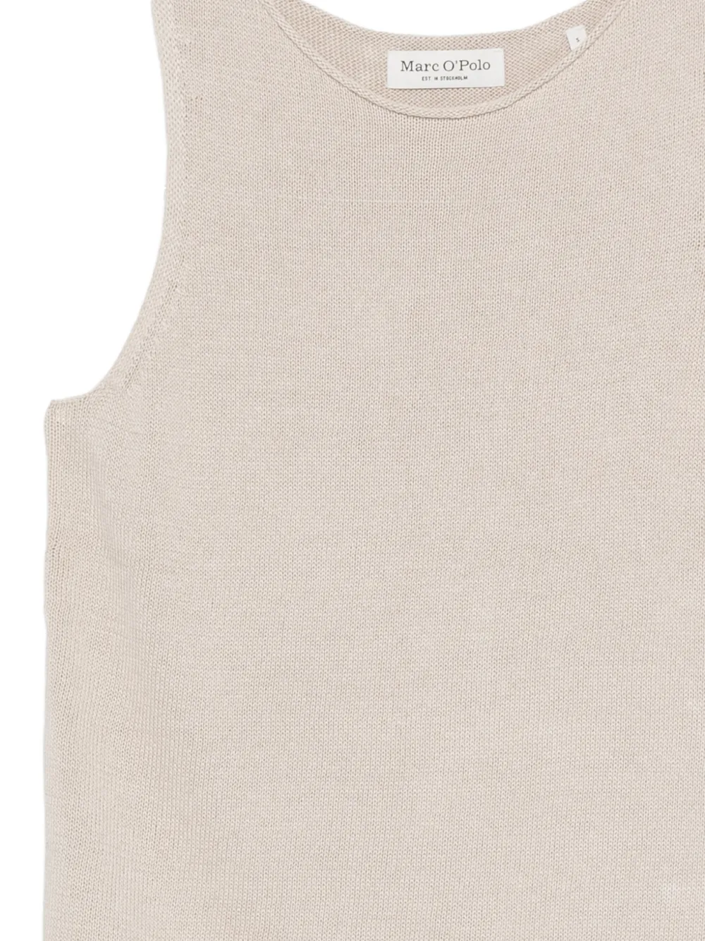 Marc O'Polo Fijngebreide spencer Beige