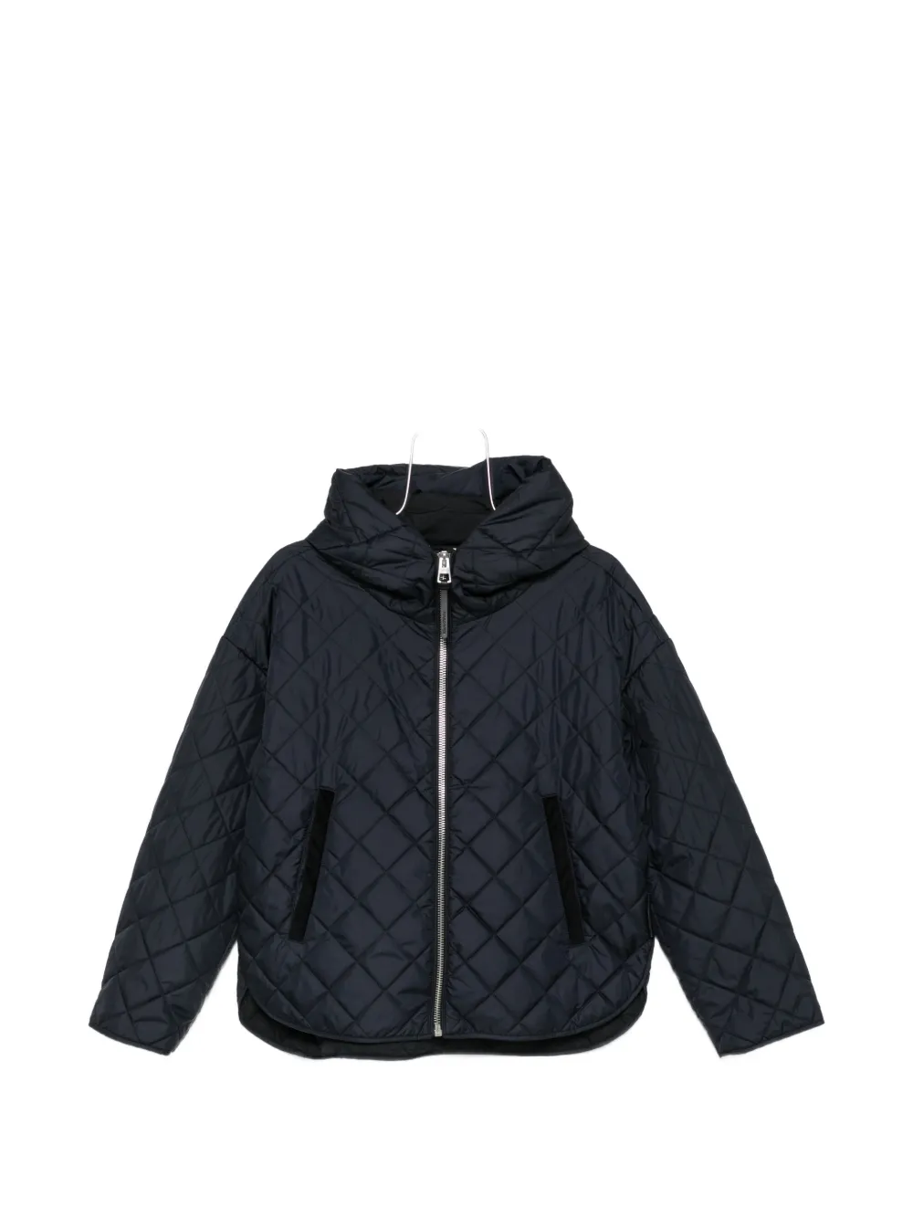 Marc O'Polo quilted hooded jacket - Blau
