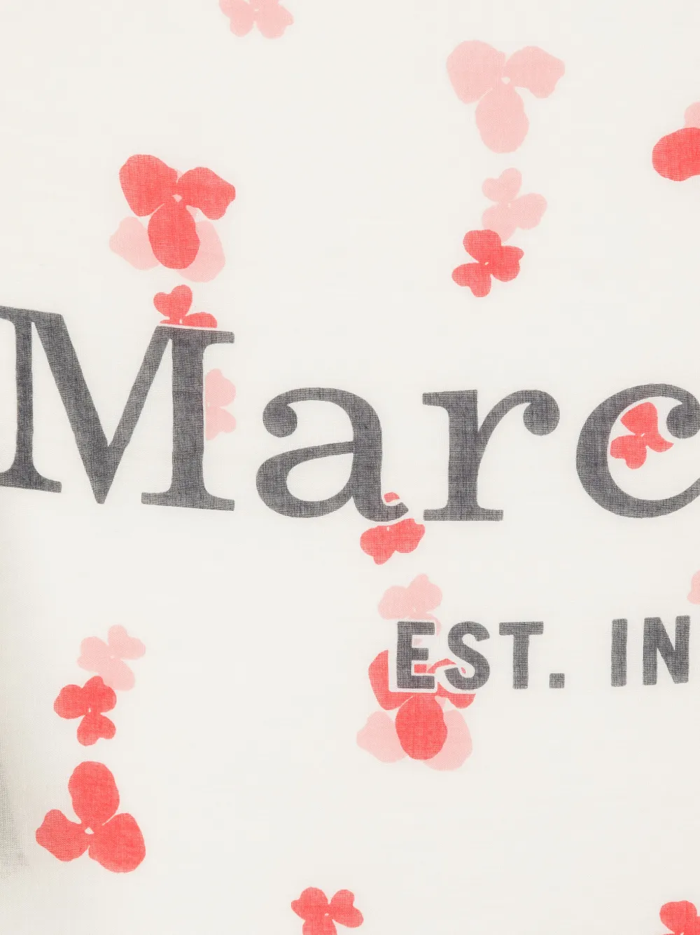 Marc O'Polo Sjaal met logodetail Beige
