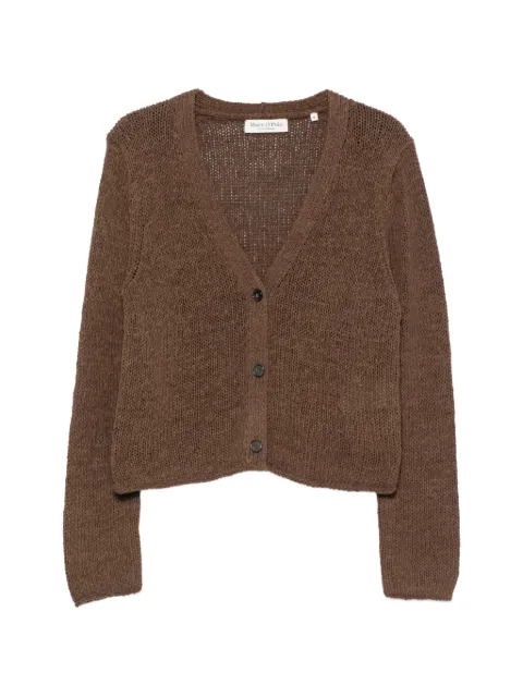 Marc O'Polo — V-neck chunky-knit cardigan