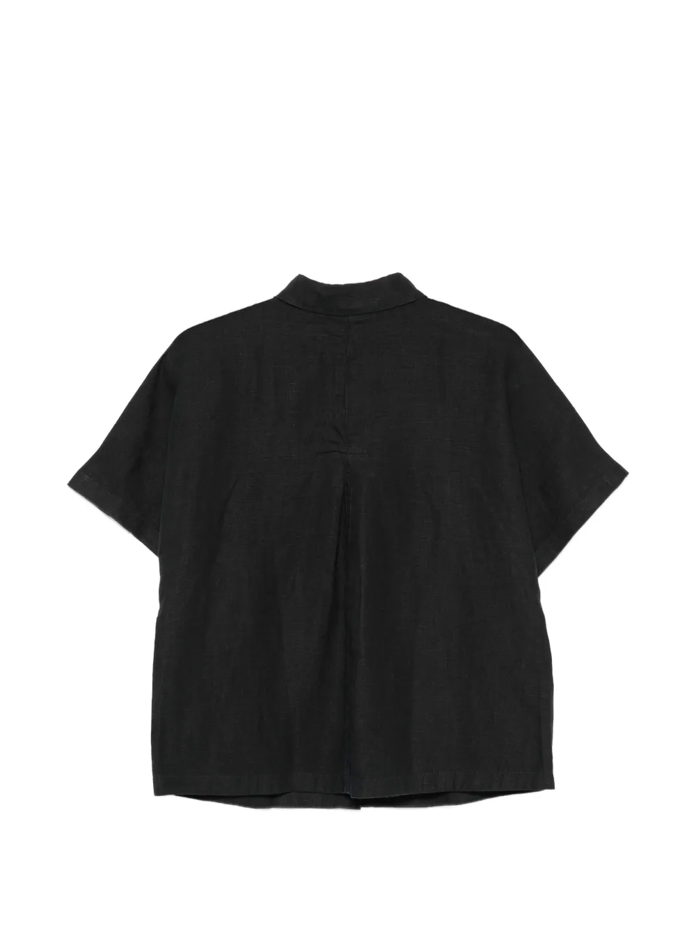 Marc O'polo Chest-pocket Short-sleeve Shirt - Noir 