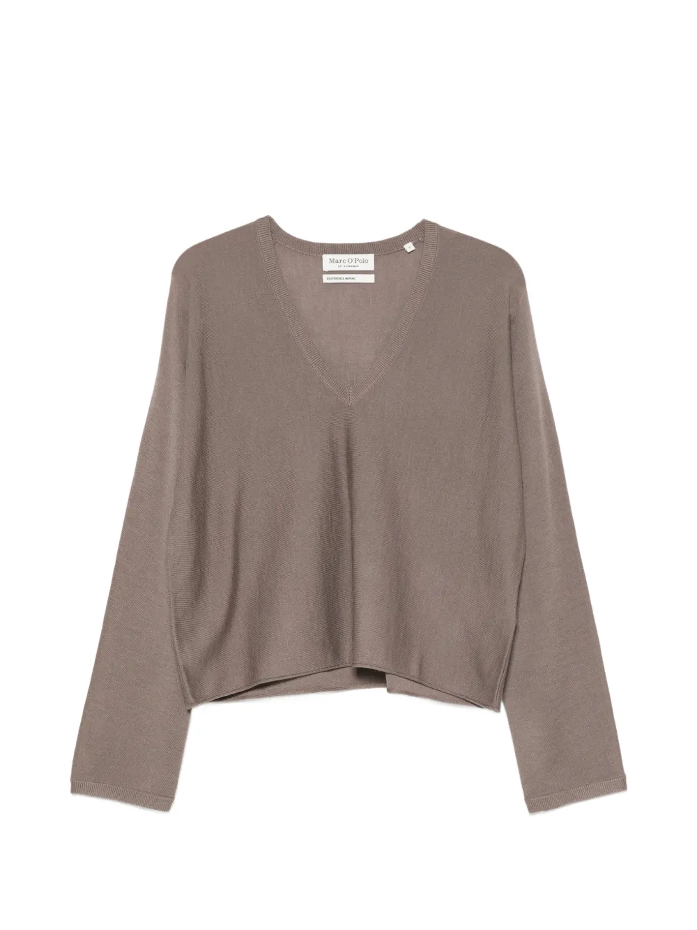 Marc O'Polo V-neck sweater - Marrone