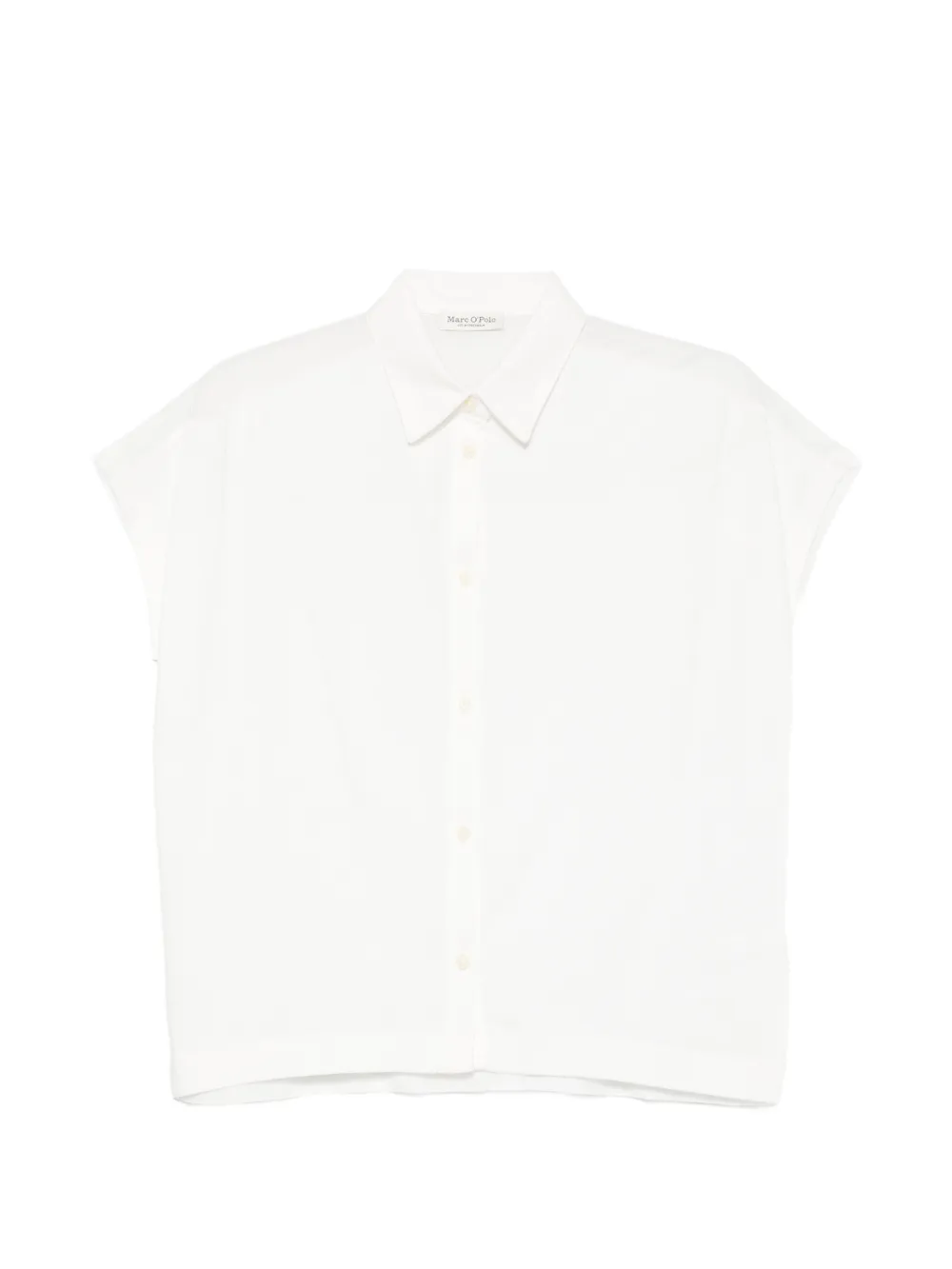 Marc O'Polo short-sleeve button-down shirt - Weiß