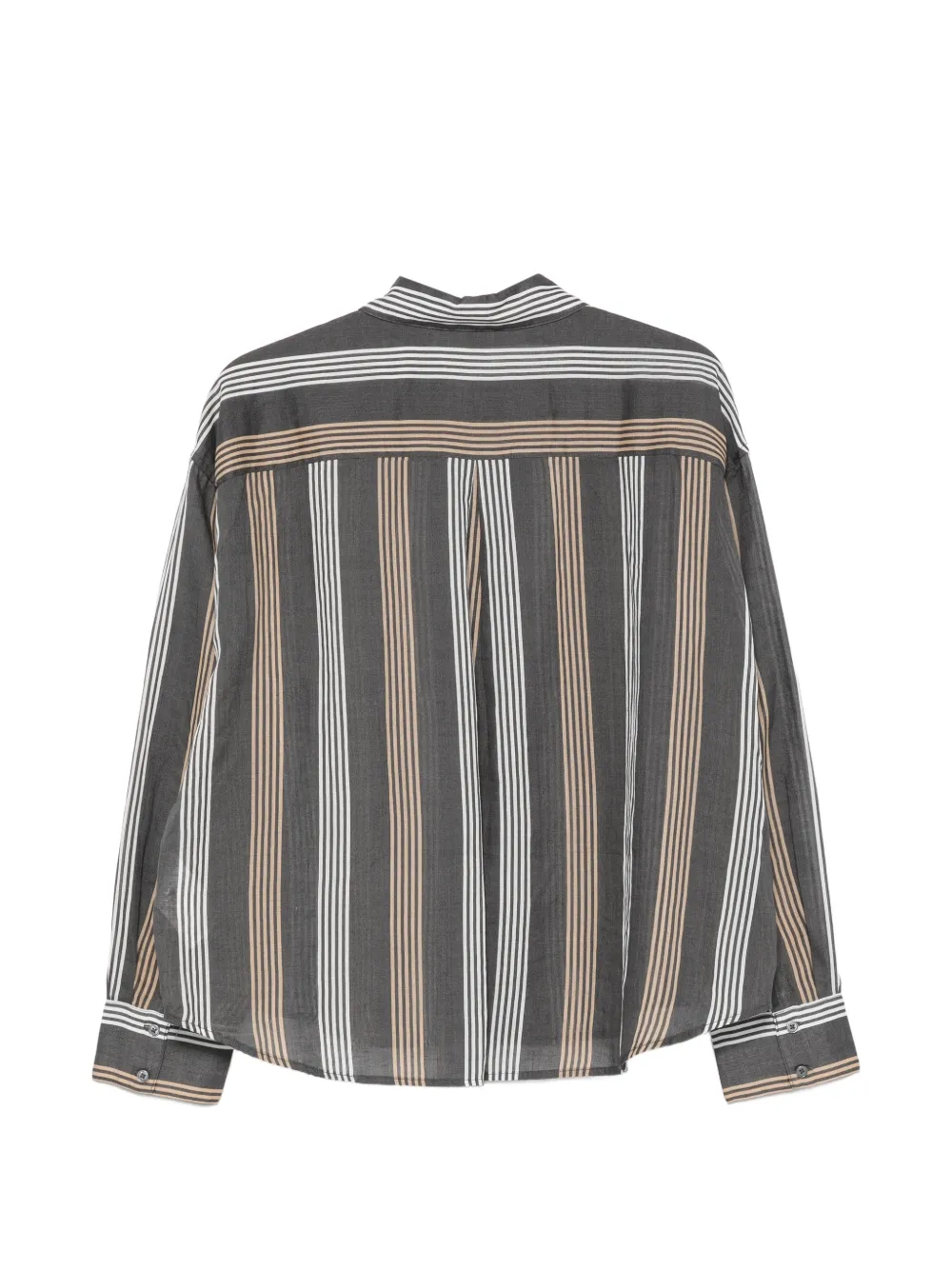 Marc O'Polo Gestreept blouse Grijs