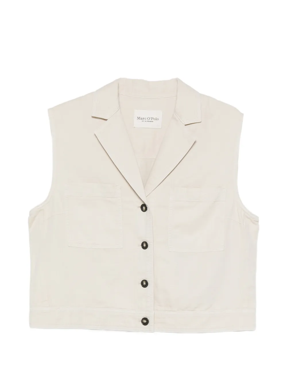 Marc O'Polo button-up notched-lapels gilet - Neutrals
