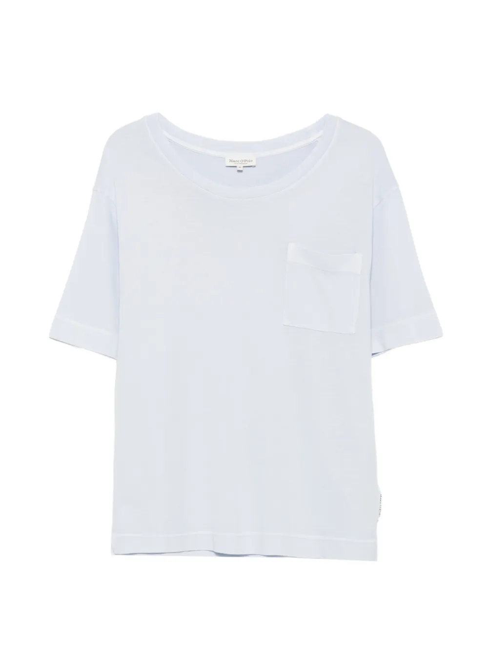 Marc O'Polo T-Shirt mit Brusttasche - Blau