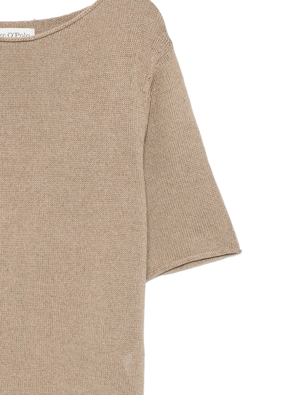 Marc O'Polo T-shirt met korte mouwen Bruin