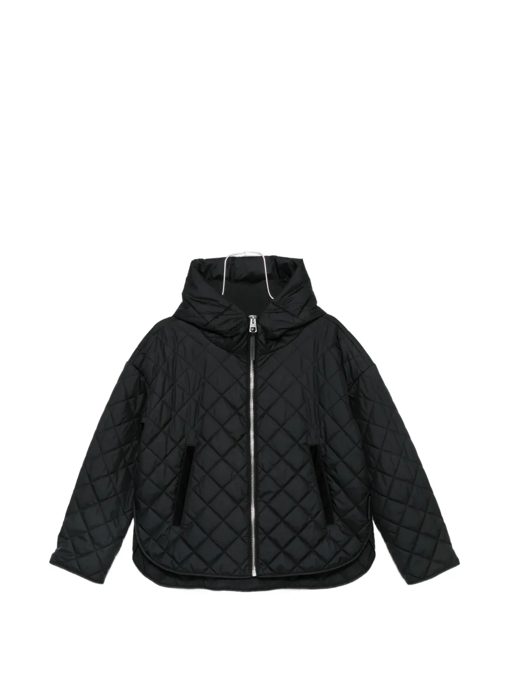 Marc O'Polo quilted hooded jacket - Nero