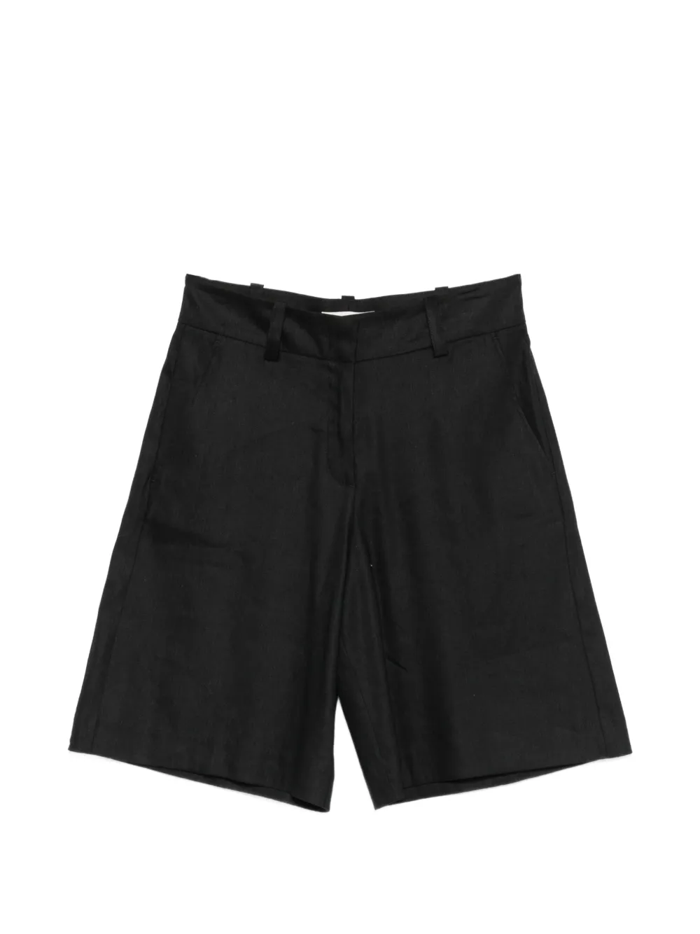 Marc O'Polo belt-loops knee-length shorts - Nero