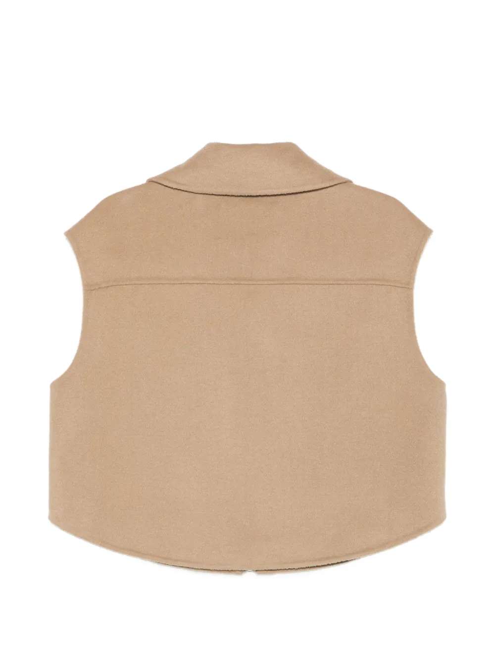 Marc O'Polo Bodywarmer met zak en ritssluiting Beige