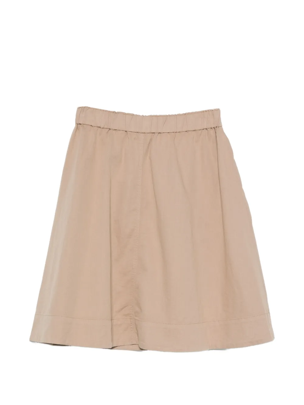 Marc O'Polo Rok met elastische taille Beige