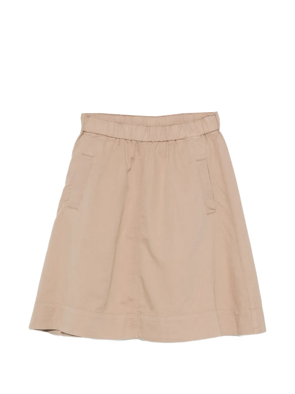Marc O'Polo elasticated-waist A-line skirt - Nude