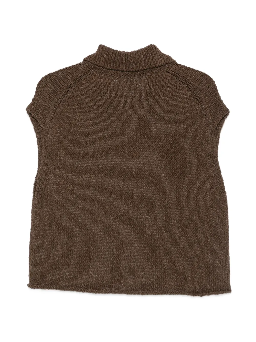 Marc O'Polo Mouwloze polotop Bruin