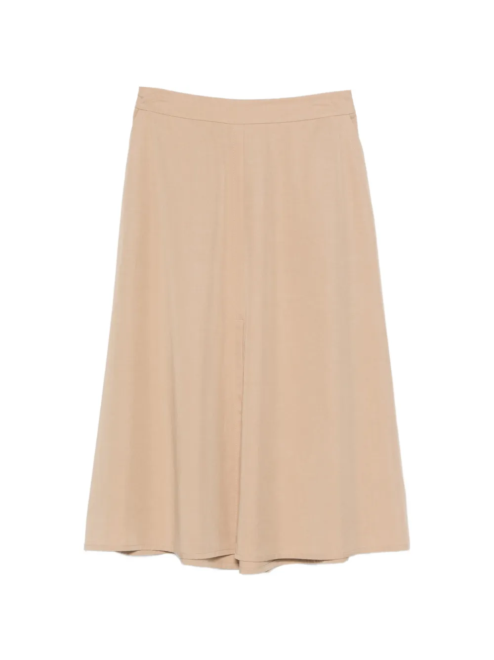Marc O'Polo A-line slit skirt - Nude