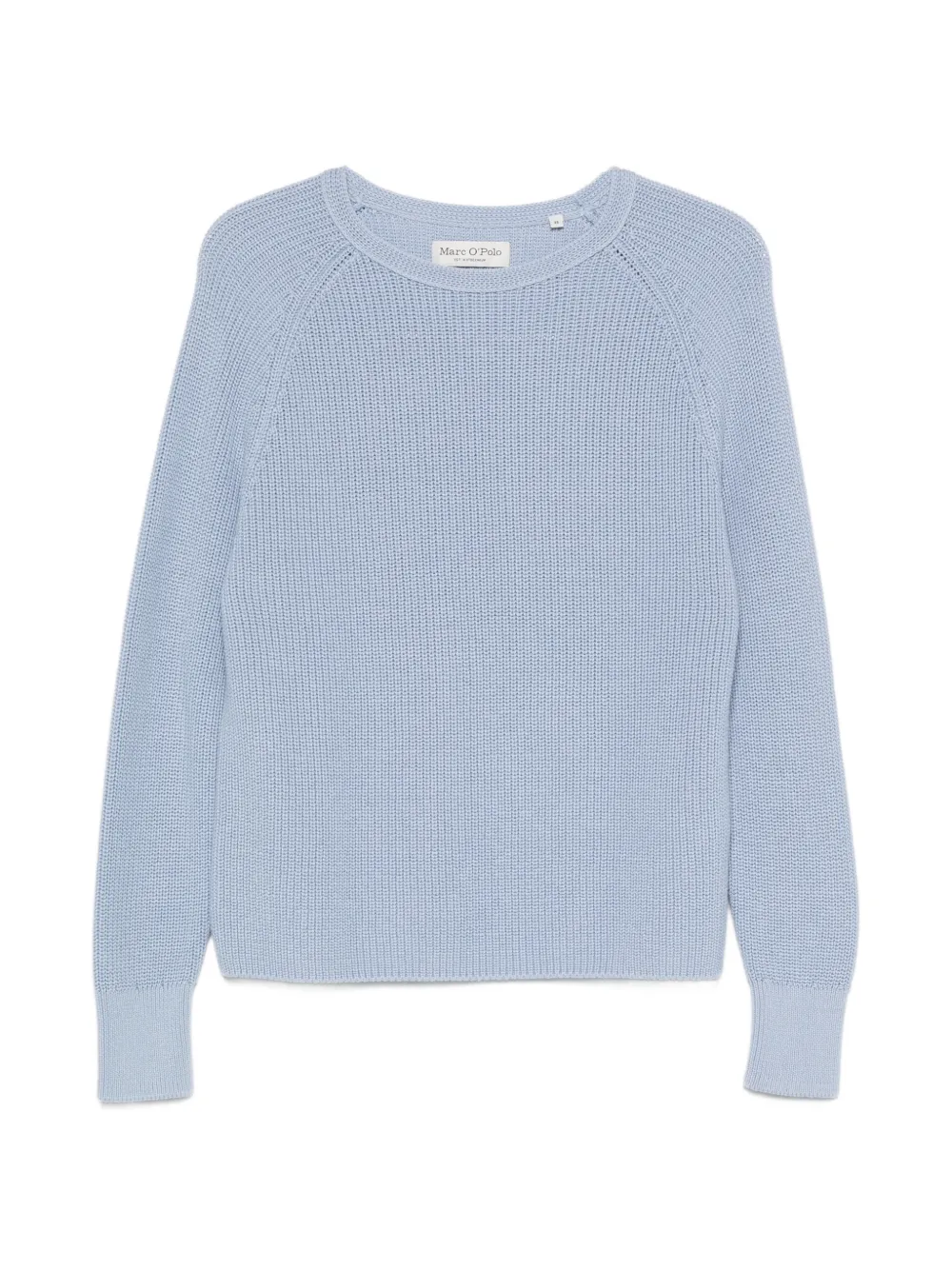 Marc O'Polo raglan-sleeve ribbed-knit knit - Blu
