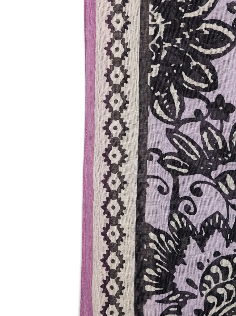 Marc O'Polo Sjaal met bloemenprint Paars