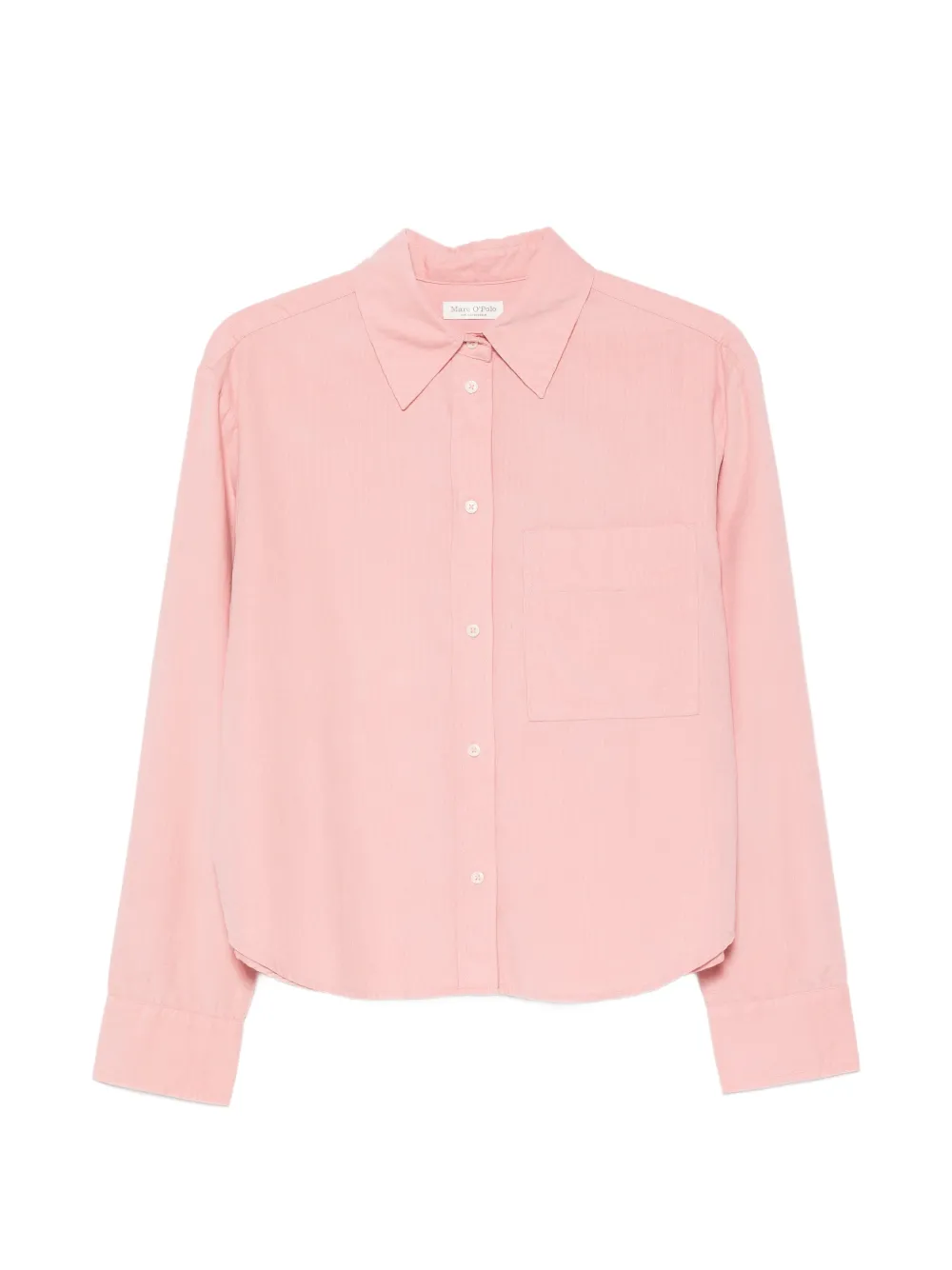 Marc O'Polo corduroy chest-pocket shirt - Rosa