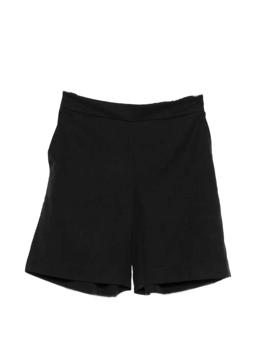 Marc O'Polo pressed-crease shorts - Schwarz