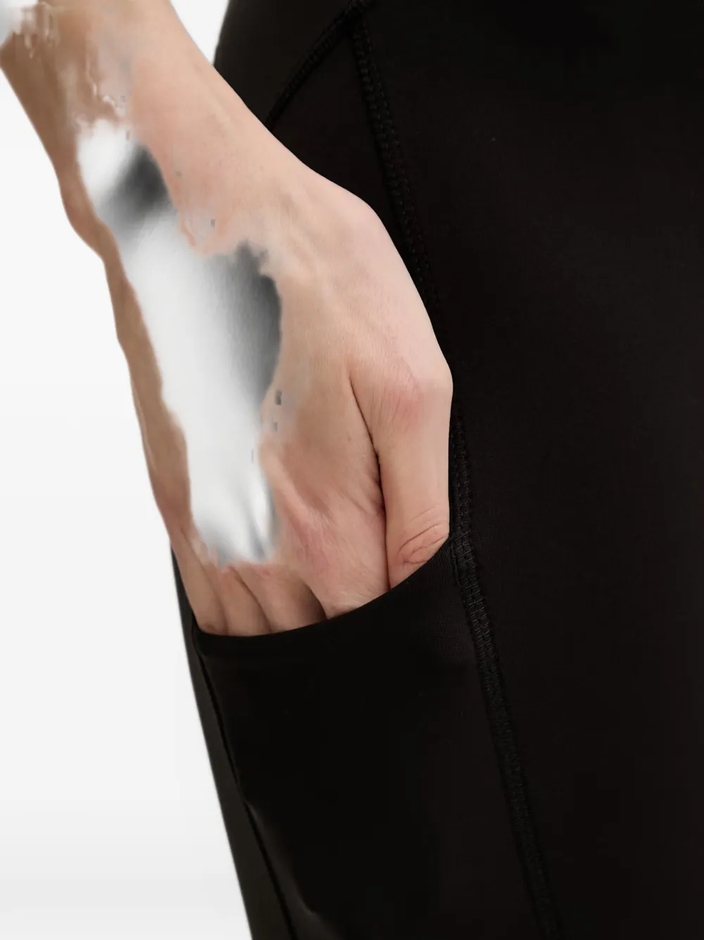 Helly Hansen logo-print high-waisted leggings Zwart
