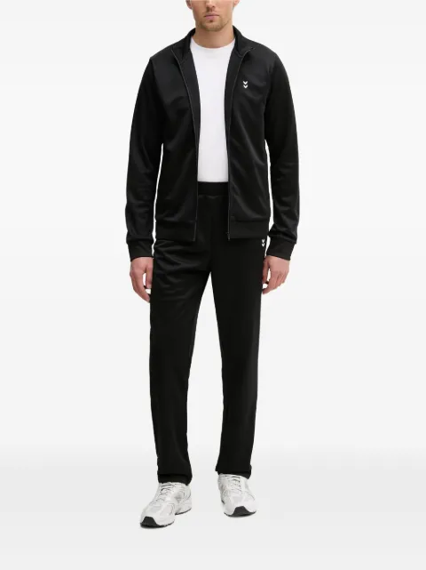 Hummel HMLPulse logo-print zip-up tracksuit
