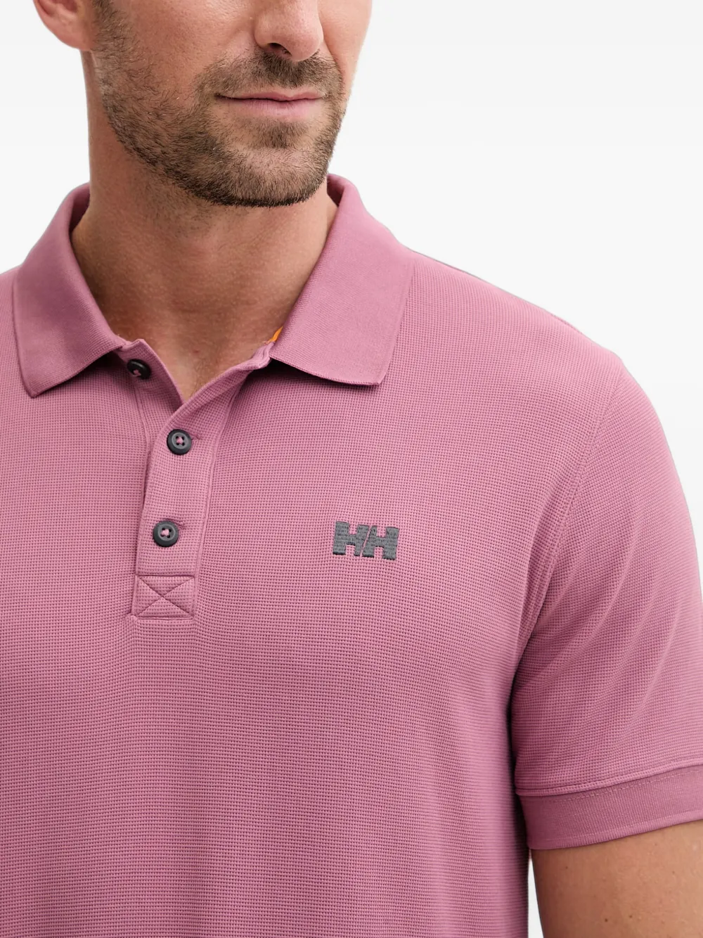 Helly Hansen Piqué poloshirt met geborduurd logo Roze