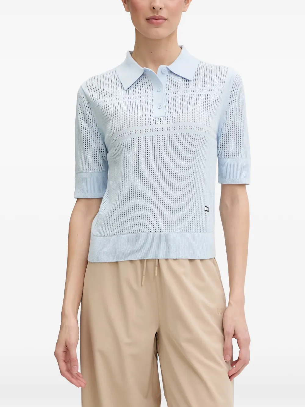 Helly Hansen Geperforeerd poloshirt Blauw