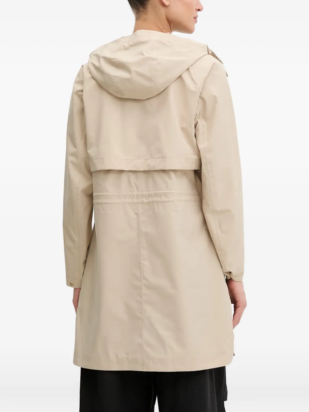 Helly Hansen Sienna jas met capuchon en stormklep Beige