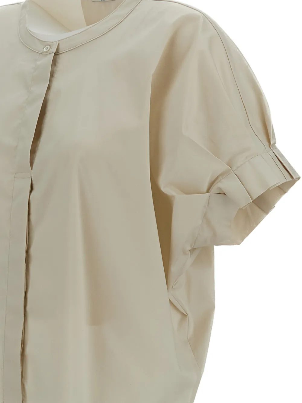  M.s.m. Camisa Drapeada - Neutro 