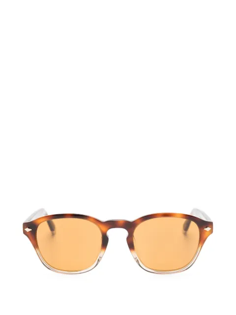 Brunello Cucinelli tortoiseshell-effect round-frame sunglasses