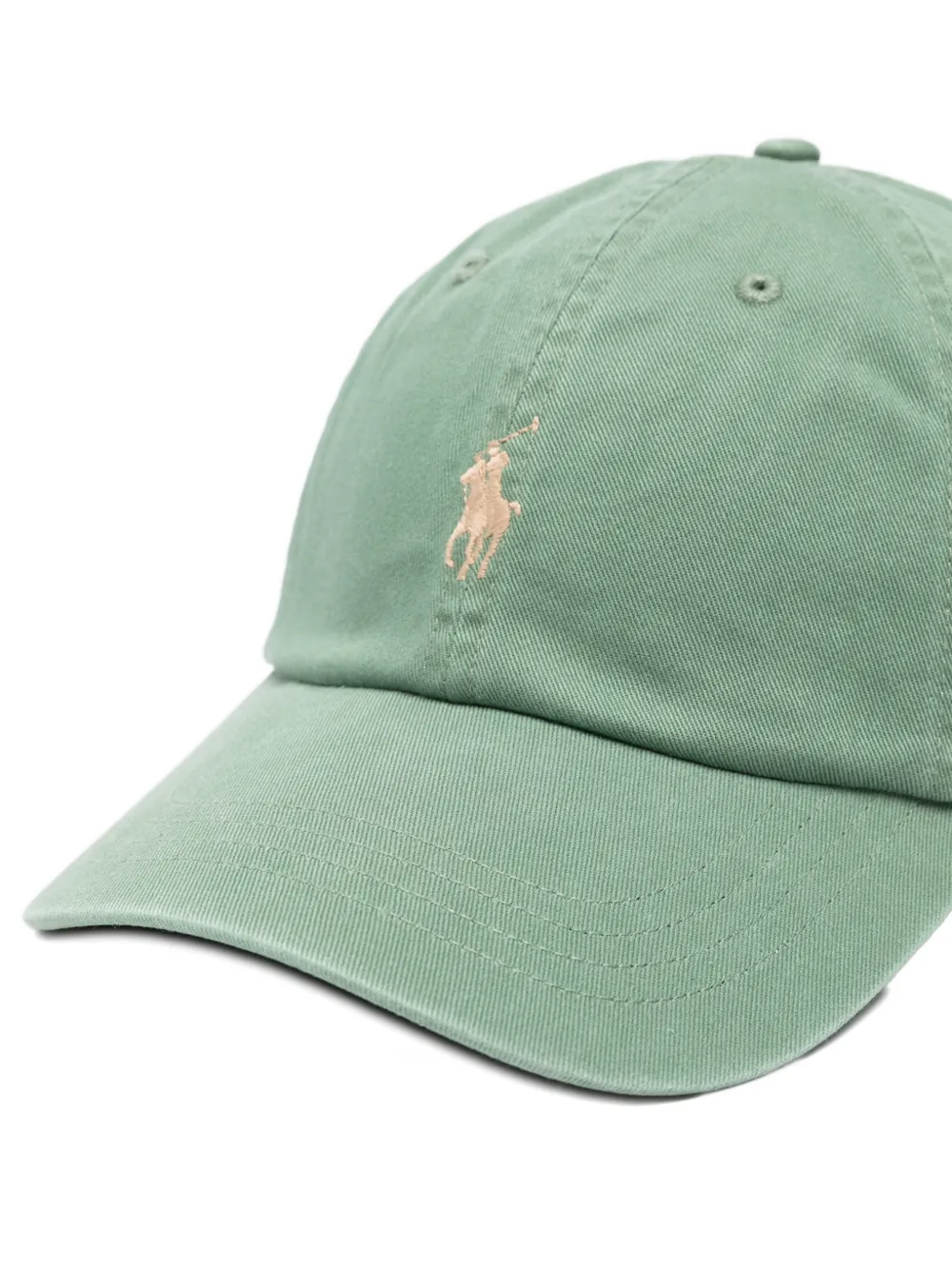 Polo Ralph Lauren The Iconic katoenen chino honkbalpet Groen