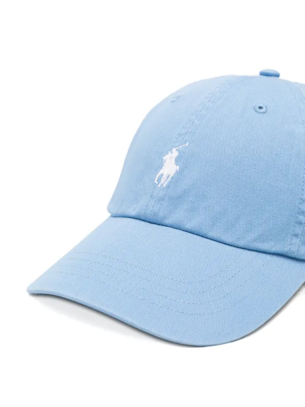 Polo Ralph Lauren キャップ ブルー Polo Ralph Lauren The Iconic Cotton Chino Ball Cap | Blue | FARFETCH
