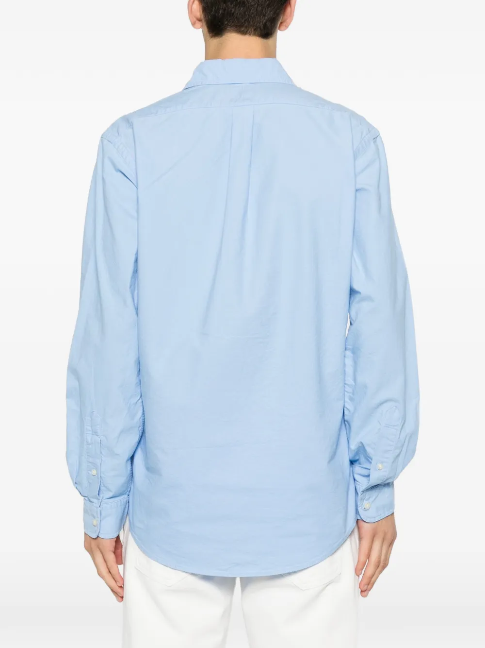 Polo Ralph Lauren Overhemd met geborduurd logo Blauw