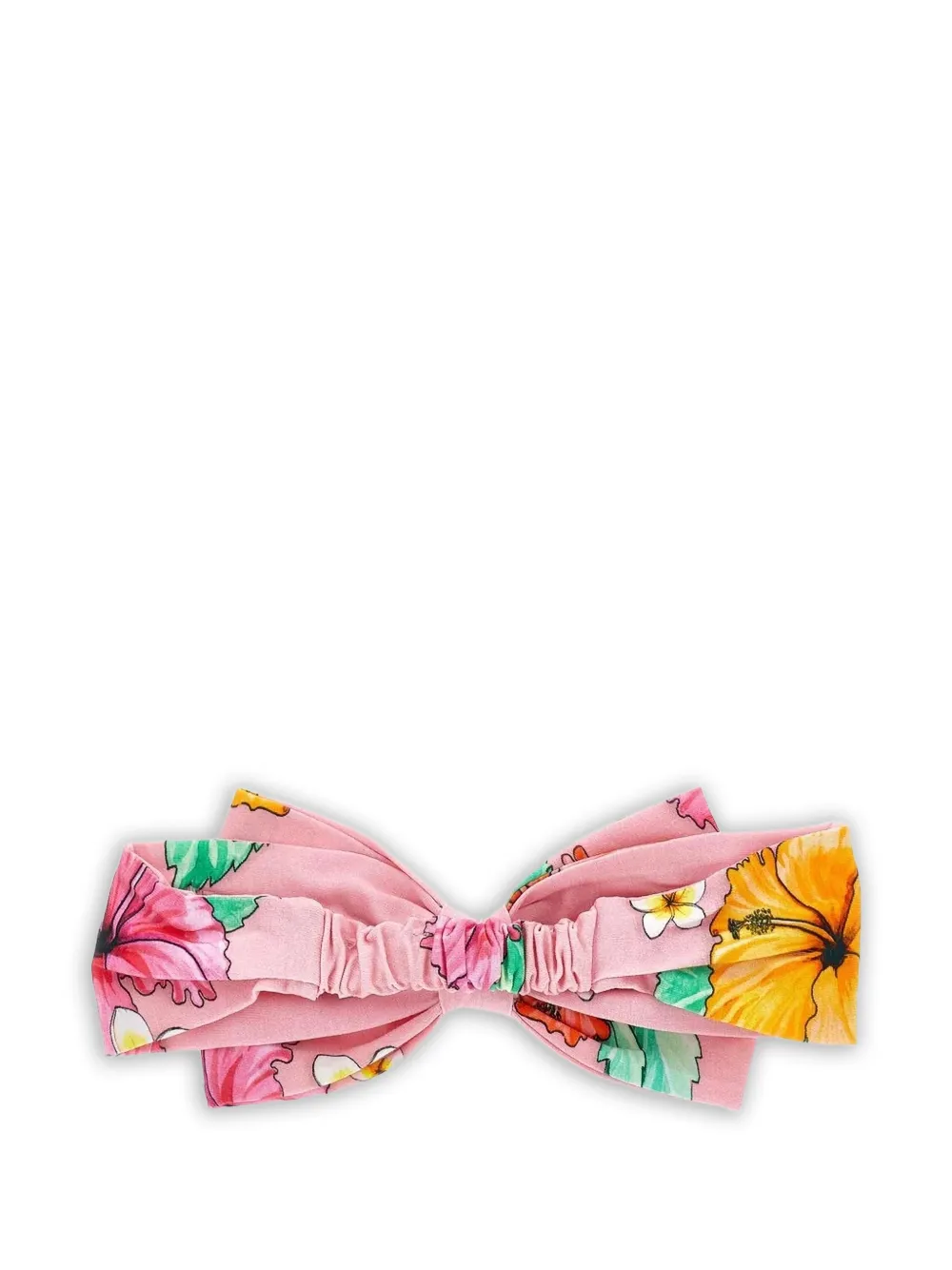 Monnalisa Haarband met bloemenprint Roze