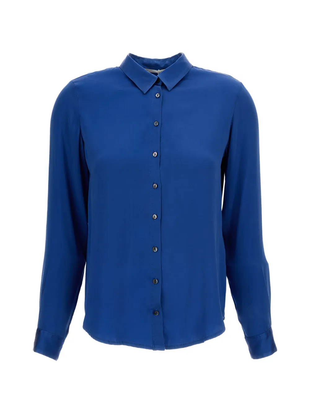 Q-WINS long-sleeve button-up shirt - Blu