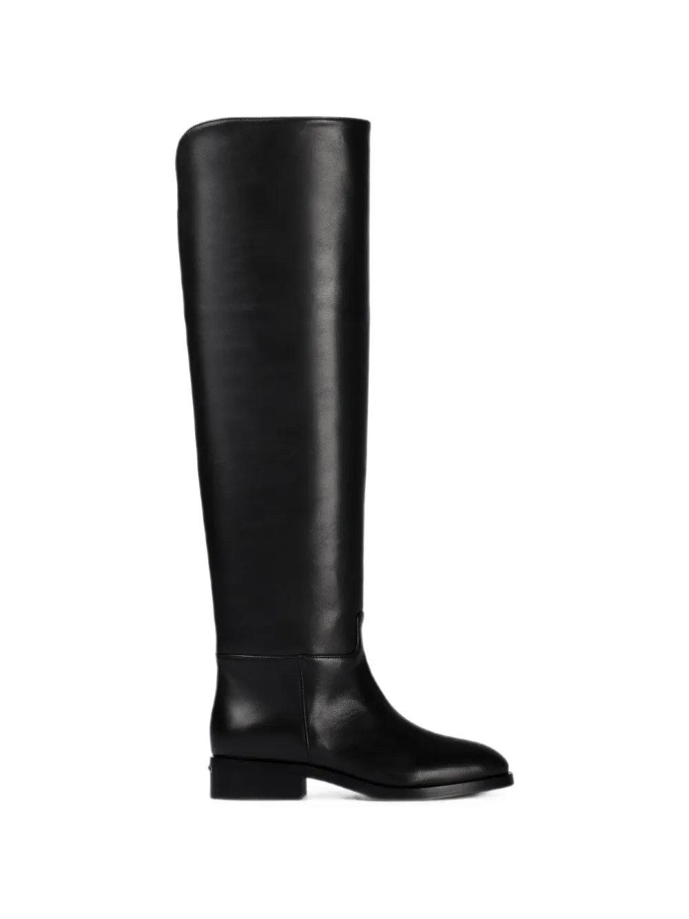 Le Silla Charlotte Leather Boots In Black