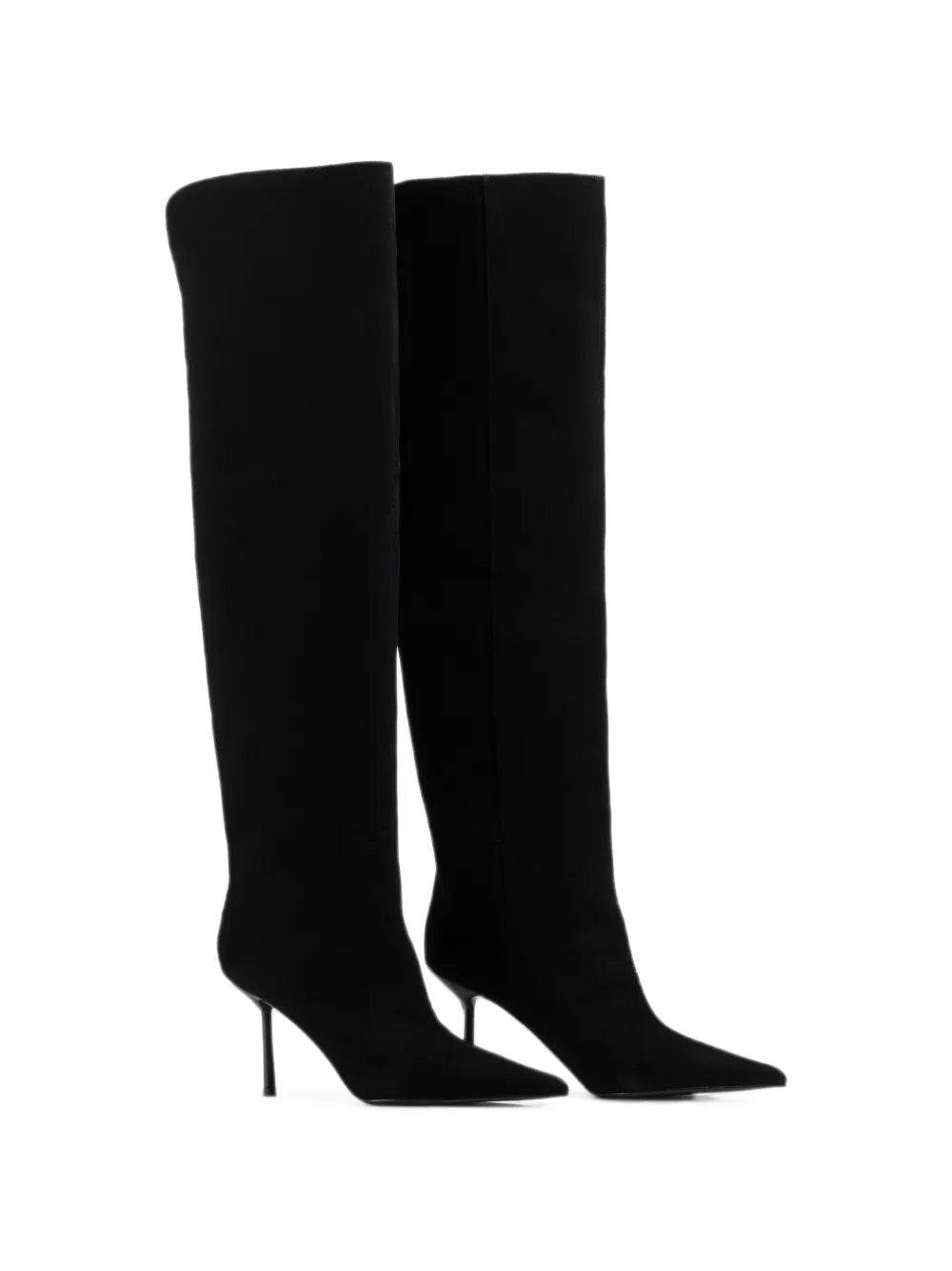 Le Silla Bella pointed-toe boots Zwart