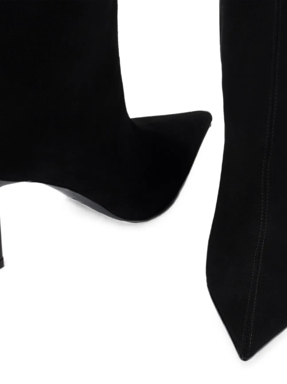 Le Silla Bella pointed-toe boots Zwart