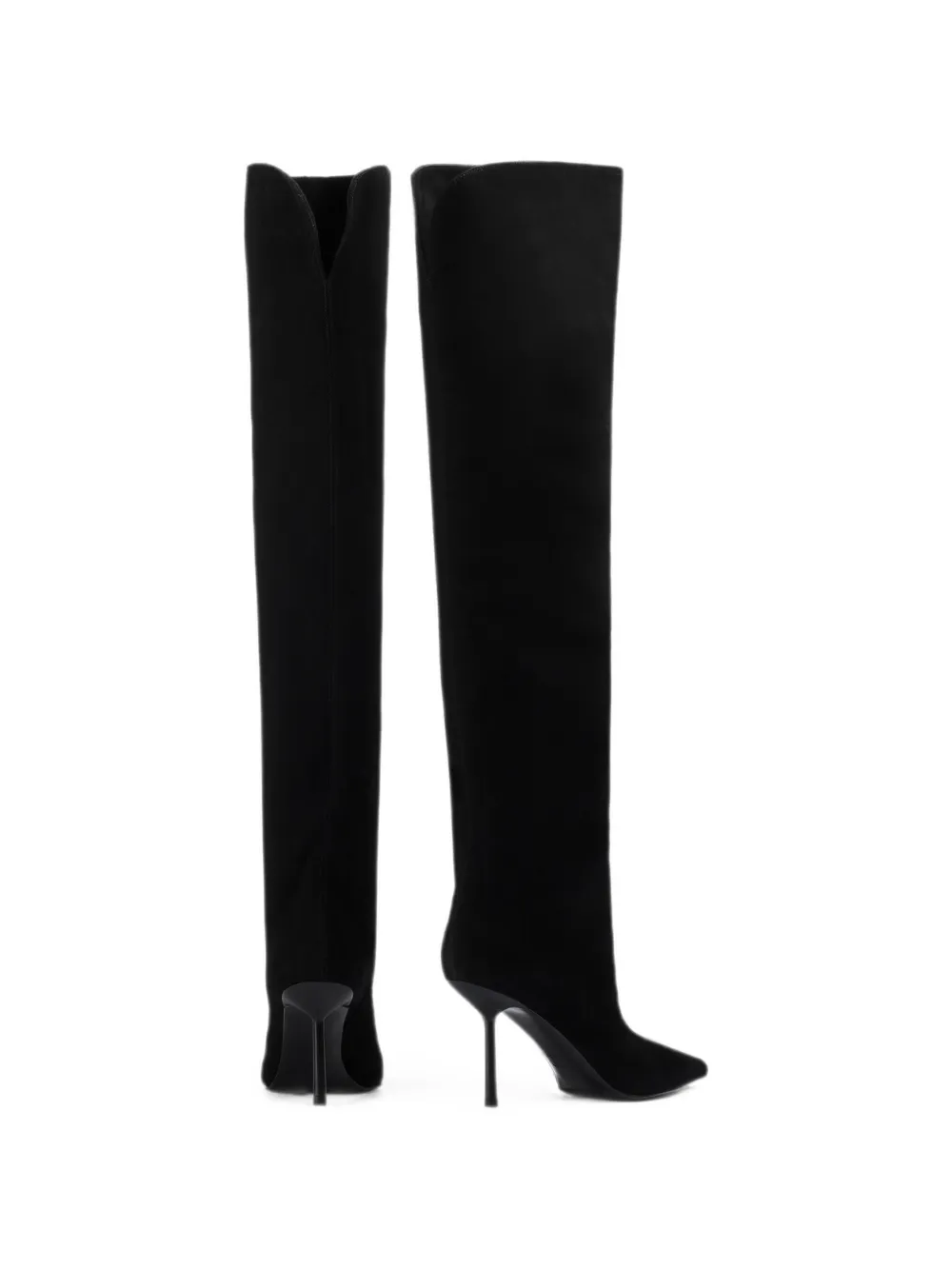 Le Silla Bella pointed-toe boots Zwart