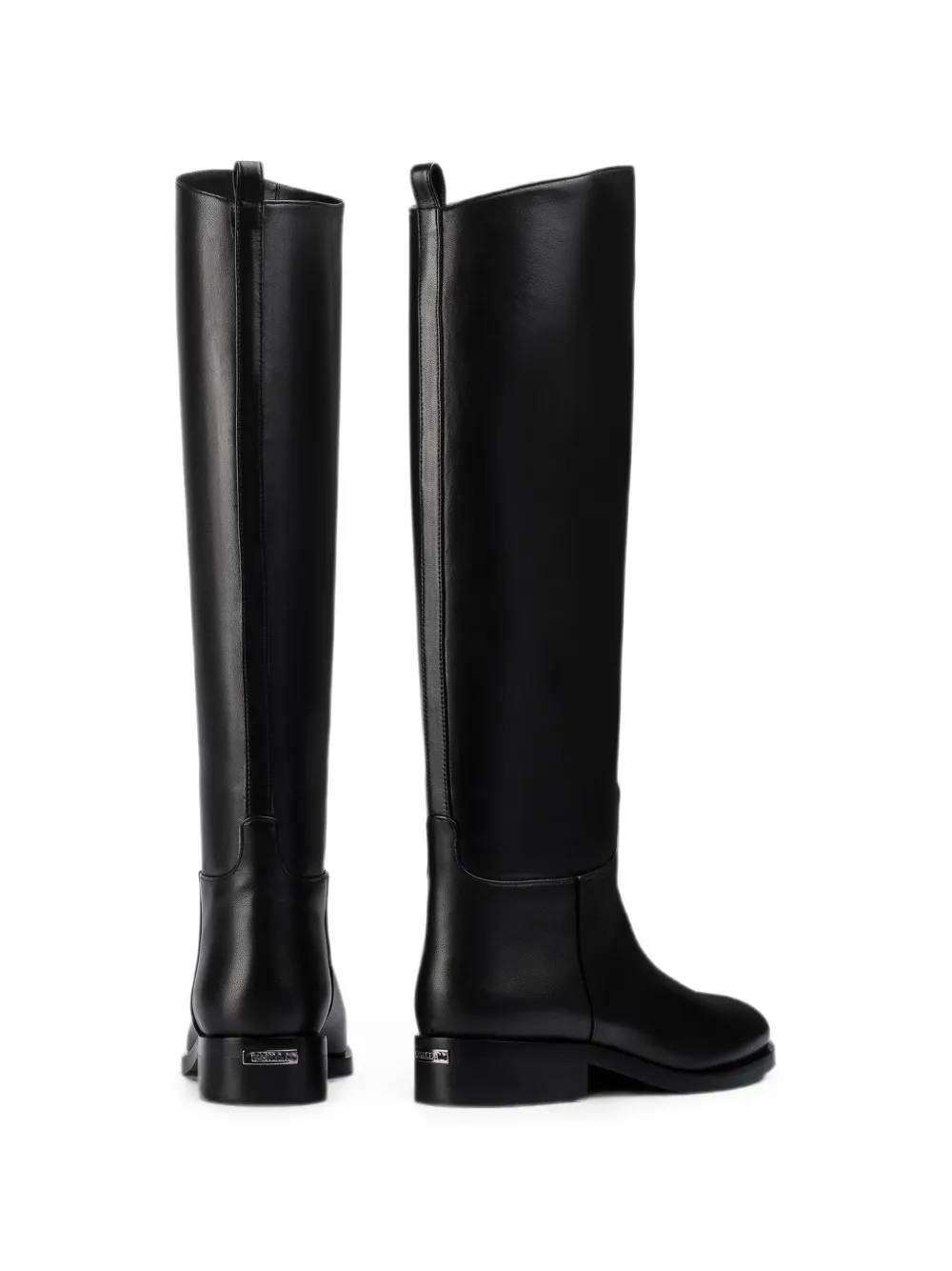 Le Silla Charlotte leather boots Zwart