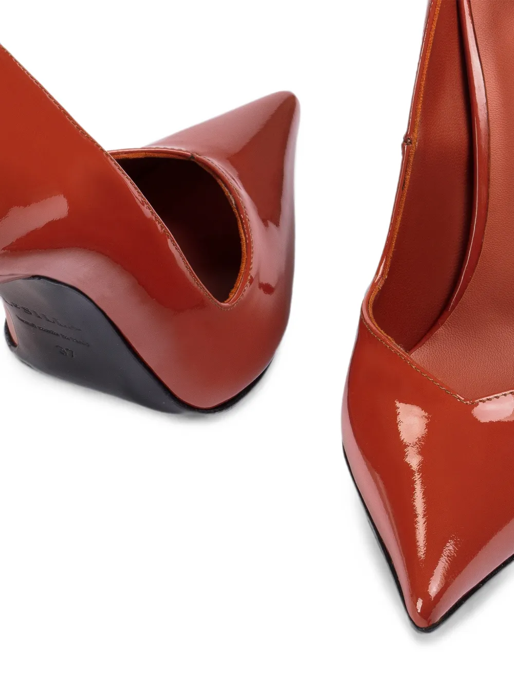 Le Silla Vivienne lakleren pumps met hak Rood