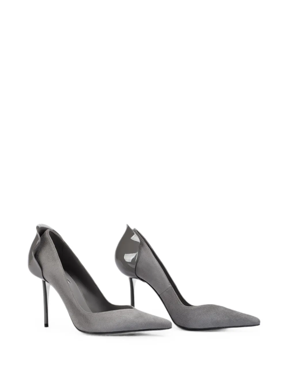 Le Silla Petalo pointed-toe pumps Grijs
