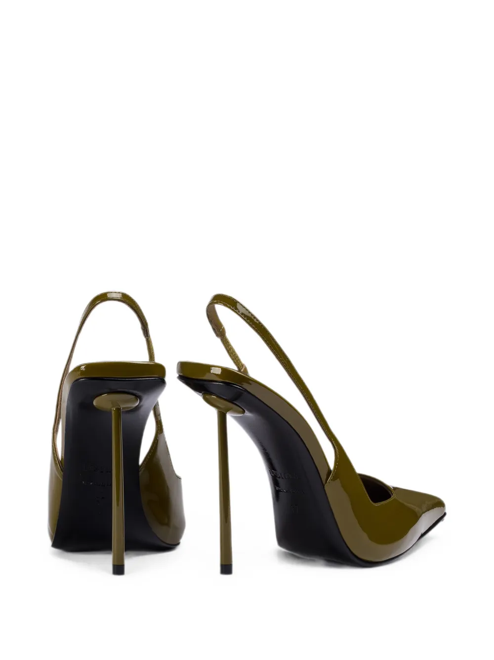 Le Silla Amelia lakleren pumps Groen