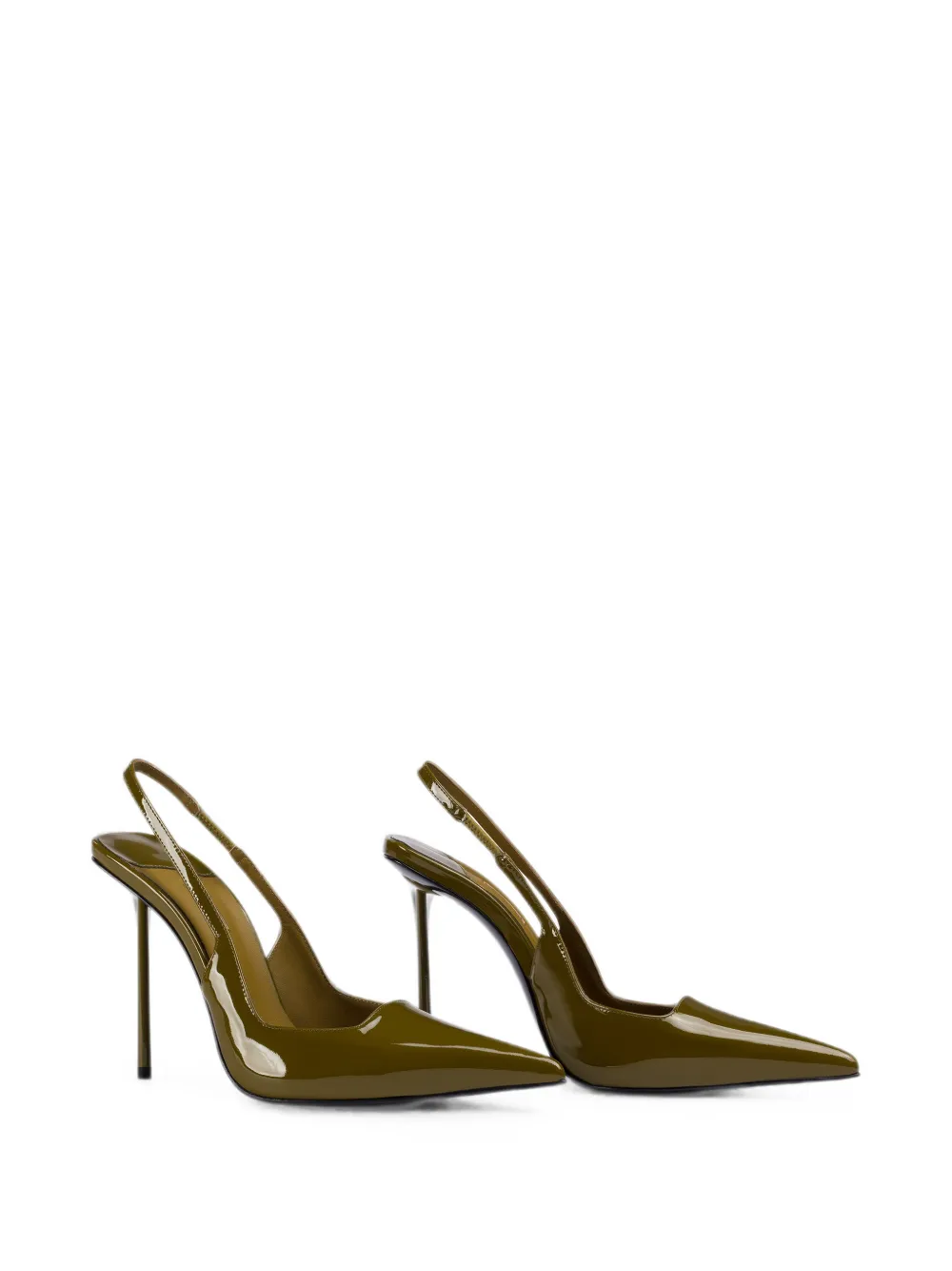 Le Silla Amelia lakleren pumps Groen