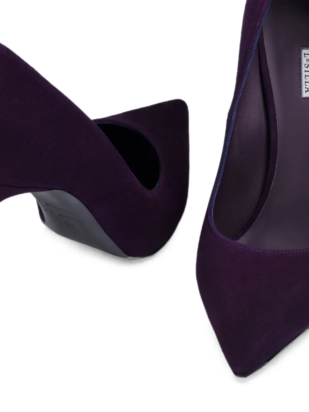 Le Silla Eva pumps met puntige neus Paars