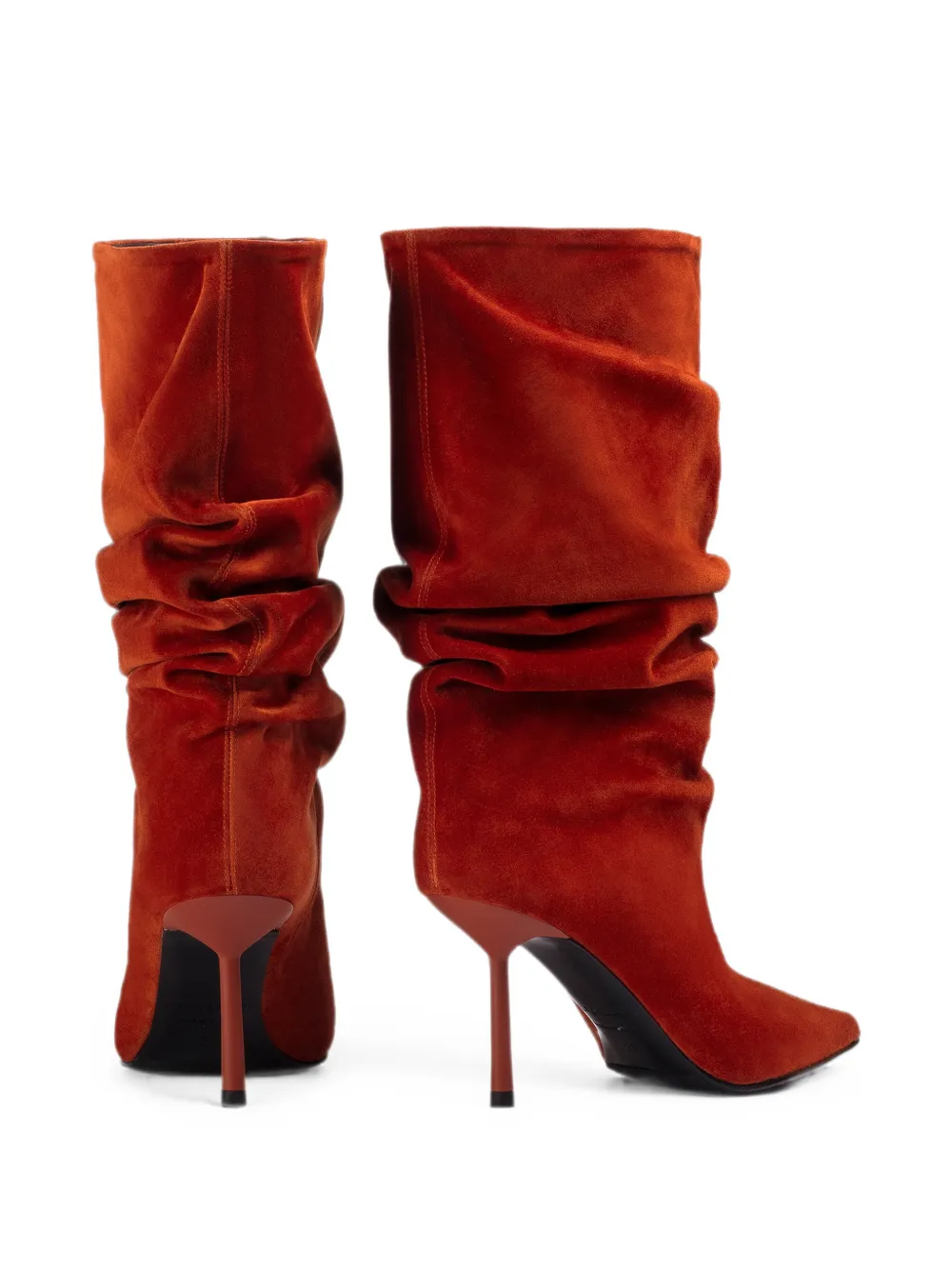 Le Silla Bella slouchy ankle boots Oranje