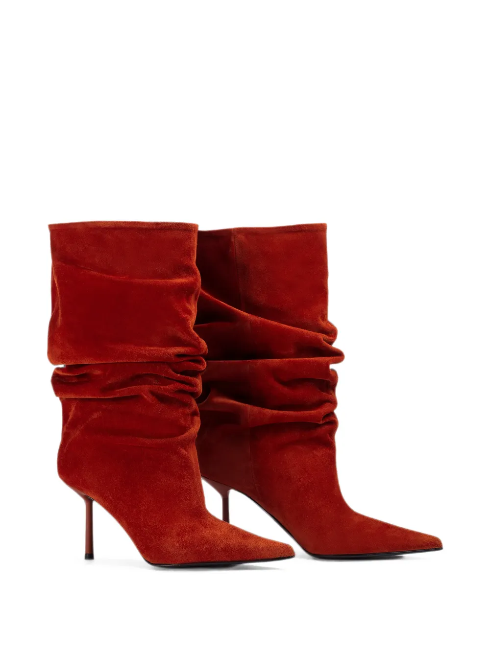 Le Silla Bella slouchy ankle boots Oranje