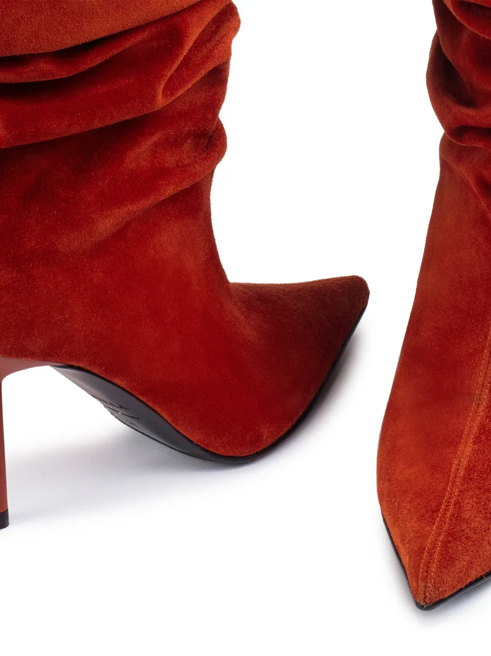 Le Silla Bella slouchy ankle boots Oranje